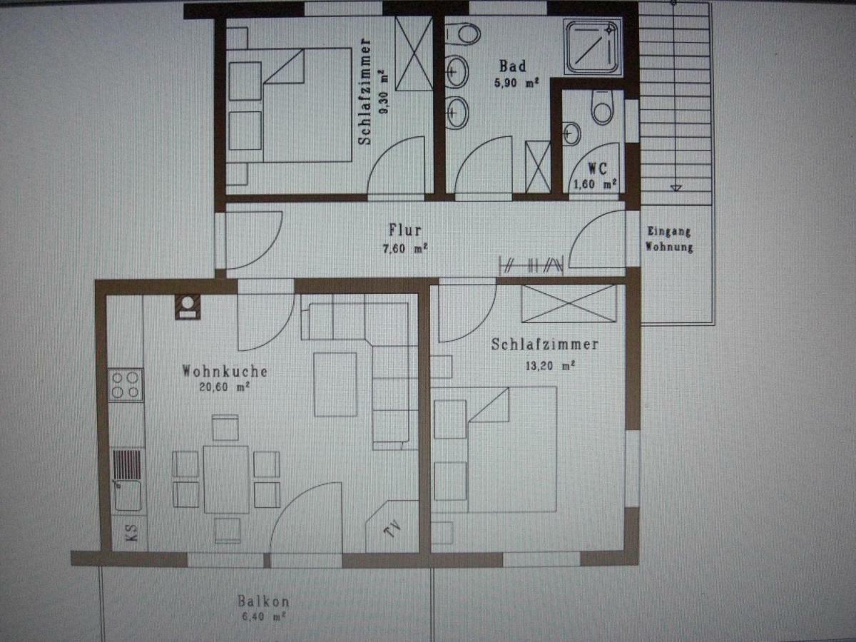 Ferienwohnung Больстерланг Экстерьер фото